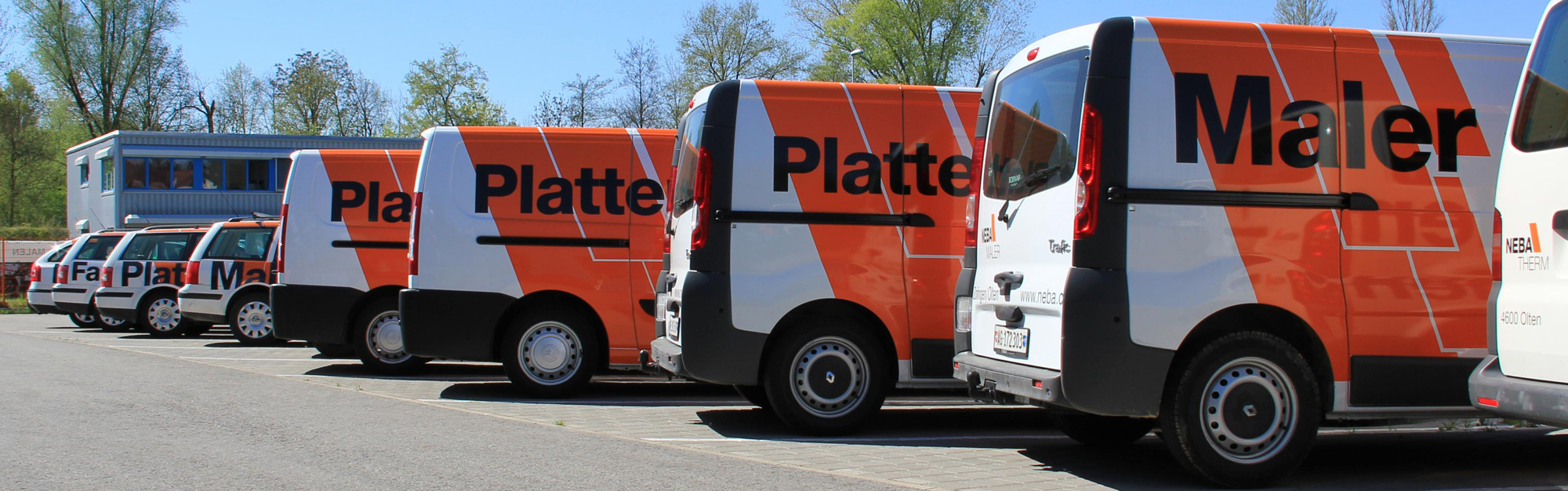 NEBA Unternehmungen AG NEBA Gruppe Platten, Malen, Gipsen, Trocknen